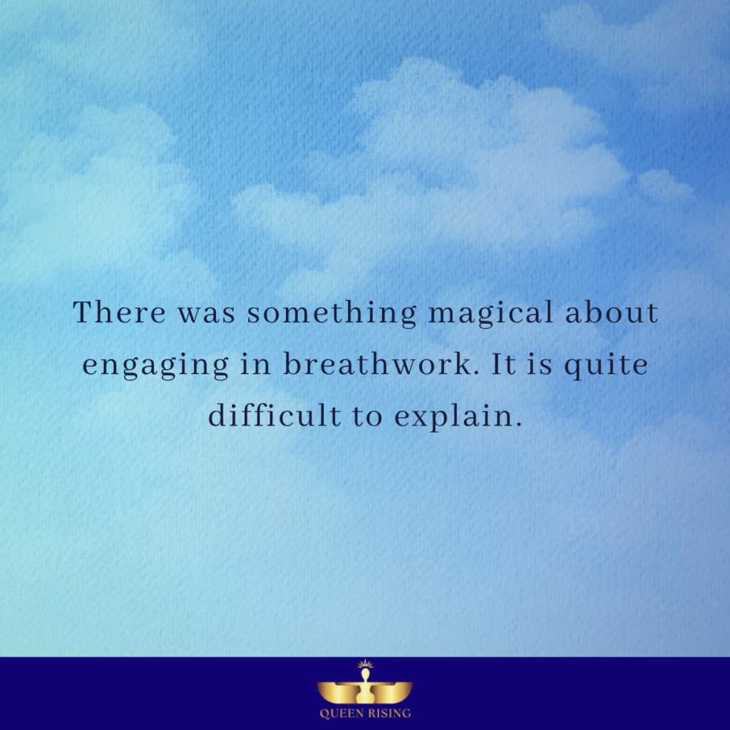 graphic of breathwork story